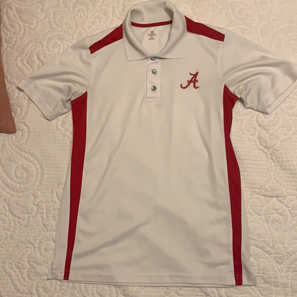 Alabama red/white polo - Picture 1 of 1